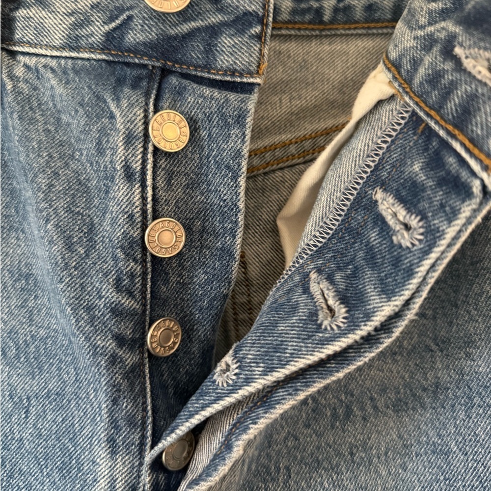 Agolde Riley Crop size 27 jeans - Picture 3 of 8
